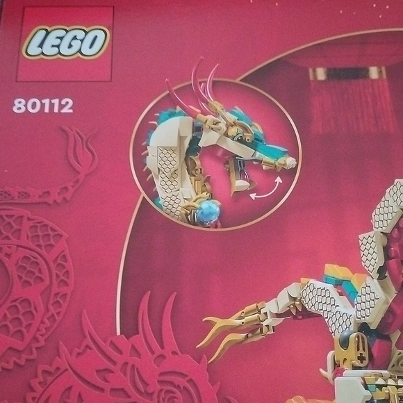 Lego 80112 Auspicious Dragon Spring Festival New Year 2024 Building Set - Picture 6 of 10